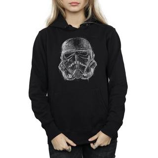 STAR WARS Star Wars Stormtrooper Sketch Felpa con cappuccio  