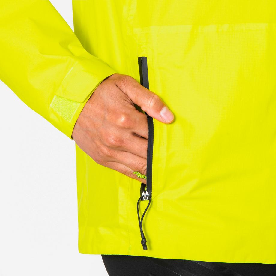 KIPRUN  Wasserdichte und atmungsaktive Laufjacke für Männer, Kiprun Run 900 Grün 