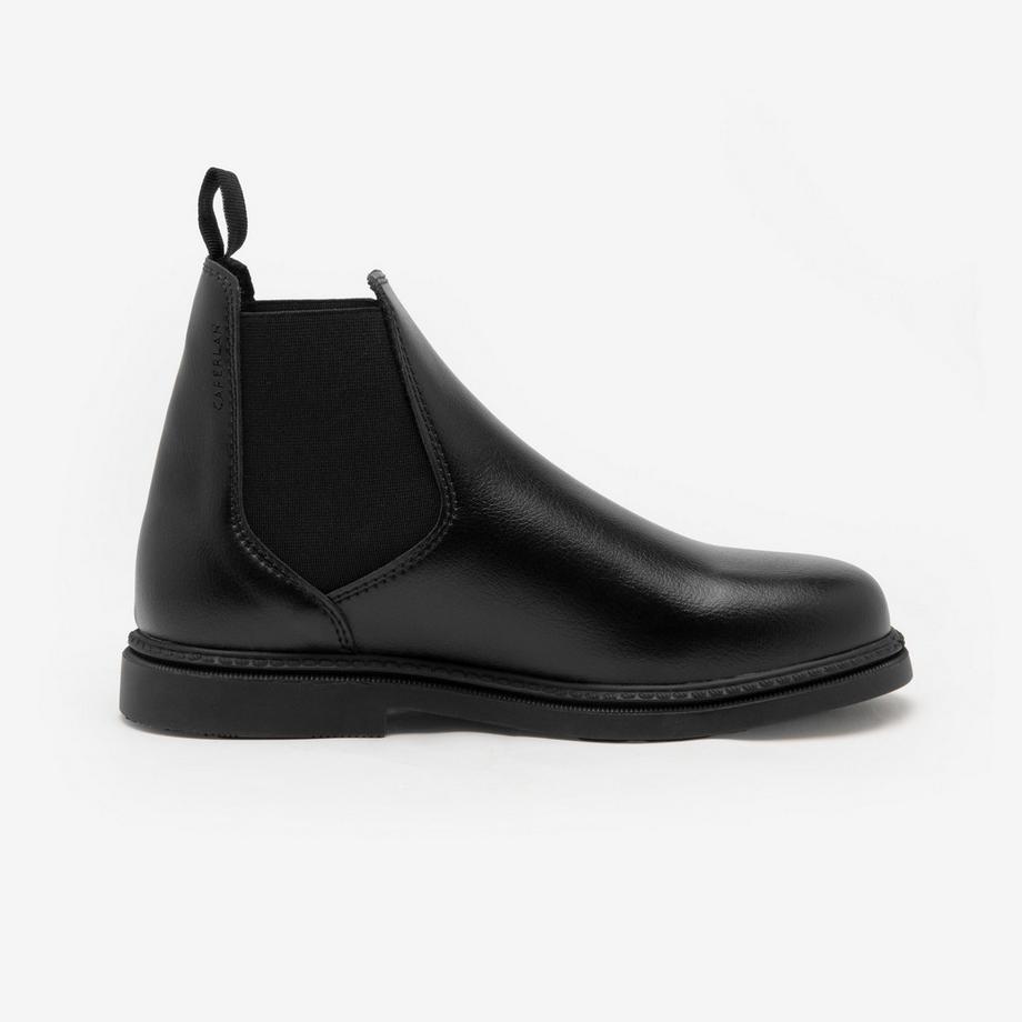 CAPERLAN  Bottines d'équitation 500 synthétiques enfant 