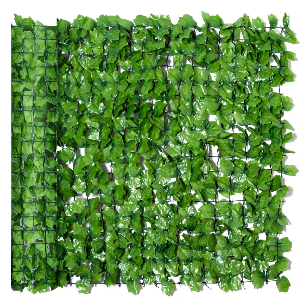 Outsunny - Haie artificielle, One Size, Vert clair