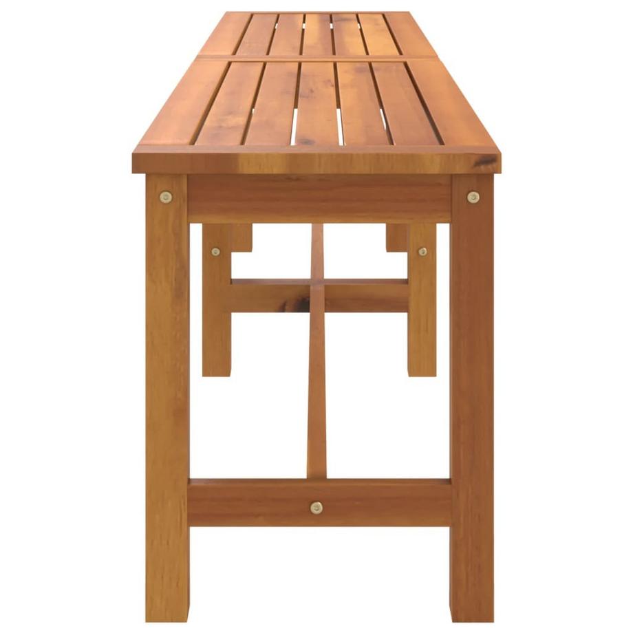 VidaXL Banc de jardin bois d'acacia  