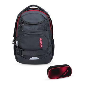 Wave Infinity Move Schulrucksack-Set Meteor Black