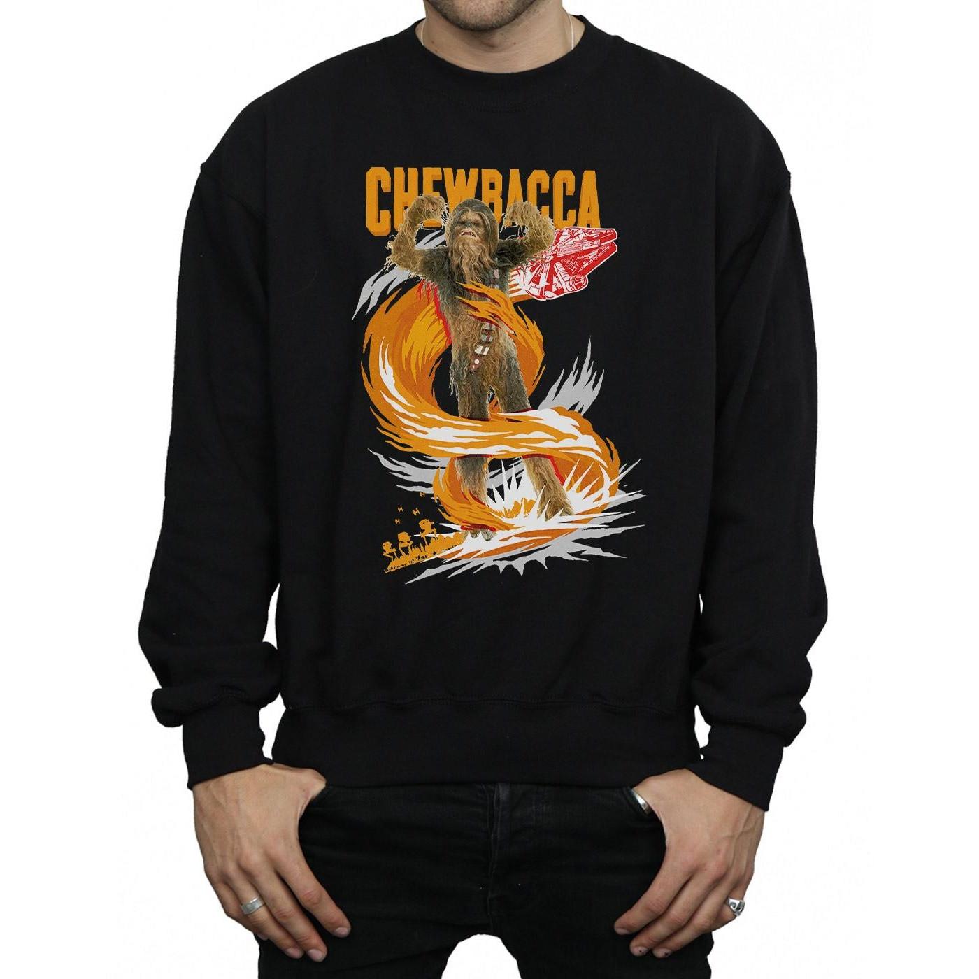 STAR WARS Star Wars Chewbacca Sweatshirt Imprimé Graphique  
