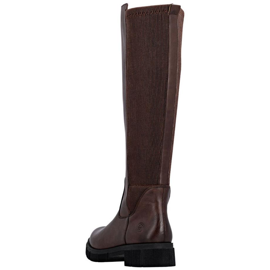 Remonte Hohe Stiefel mit Blockabsatz und Innenseitenreissverschluss  