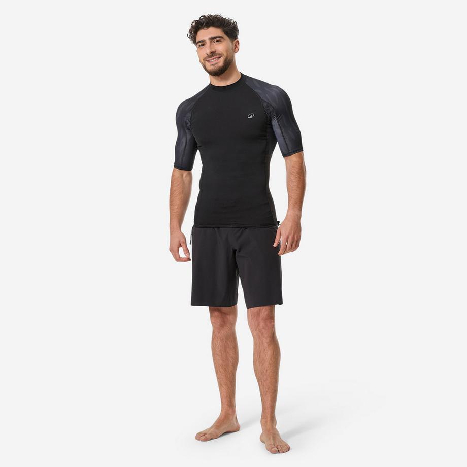DECATHLON  Top uomo maniche corte surf poliestere 