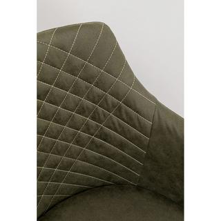 KARE Design Drehstuhl Coco Wood green  