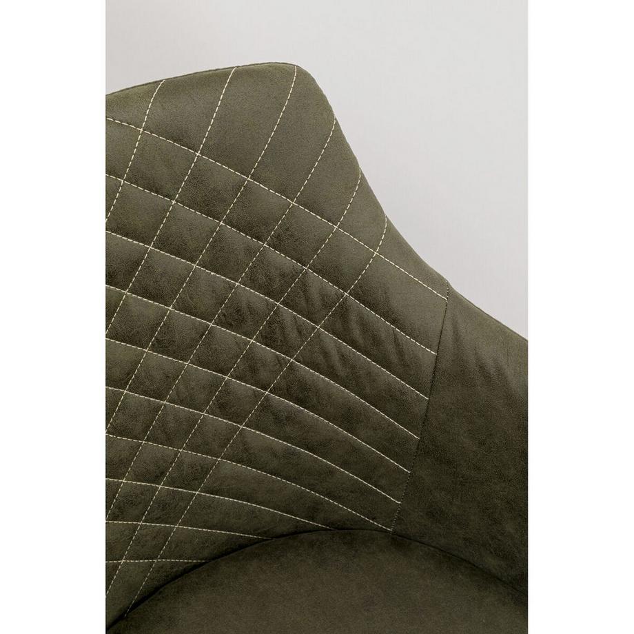 KARE Design Drehstuhl Coco Wood green  