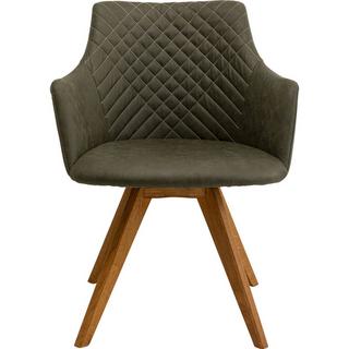 KARE Design Drehstuhl Coco Wood green  