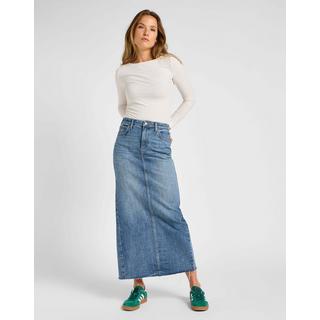 Lee  Jupe en jean Back Slit Maxi Skirt 