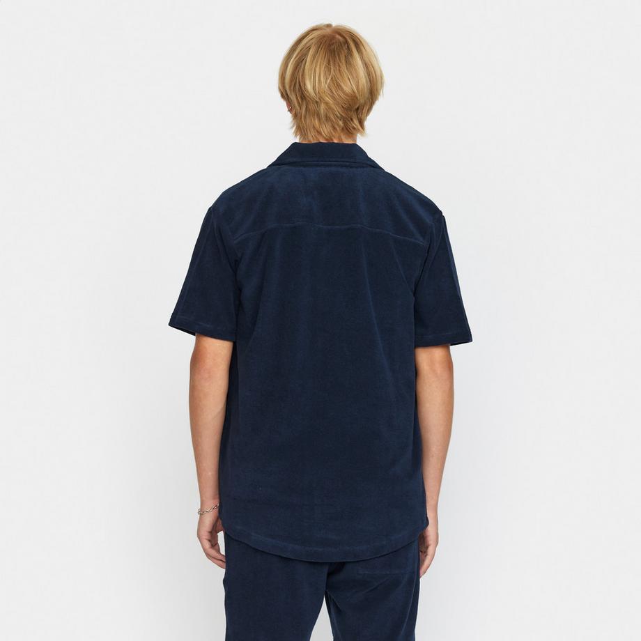 Revolution Terry Cuban Kurzarmhemd  