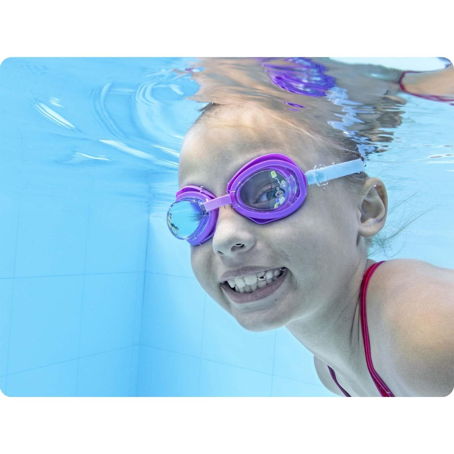 B2X  Kinder-Schwimmbrille Prinzessinnen 