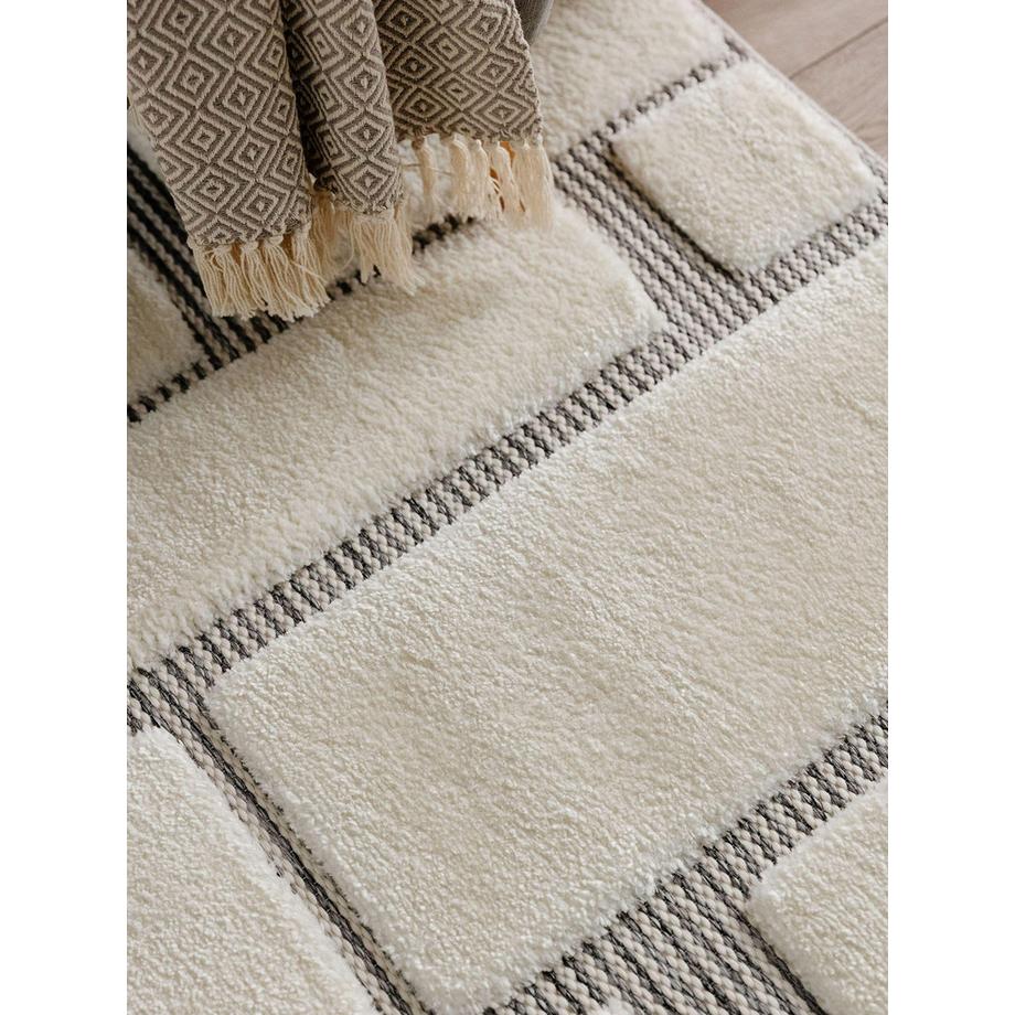 Benuta Teppich Elvy Cream/Grau  