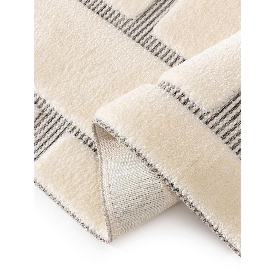 Benuta Teppich Elvy Cream/Grau  