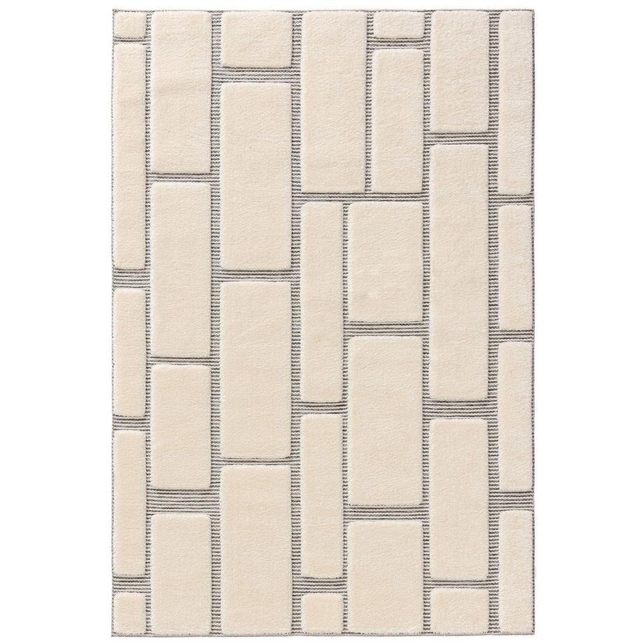 Benuta Teppich Elvy Cream/Grau  