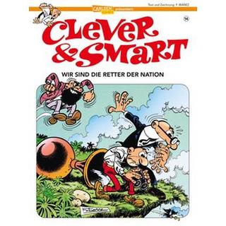 Clever und Smart 14: Wir sind die Retter der Nation Ibáñez, Francisco; Seemann, Harald (Übersetzung) Copertina rigida 