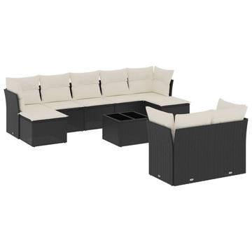 Garten sofagarnitur poly-rattan