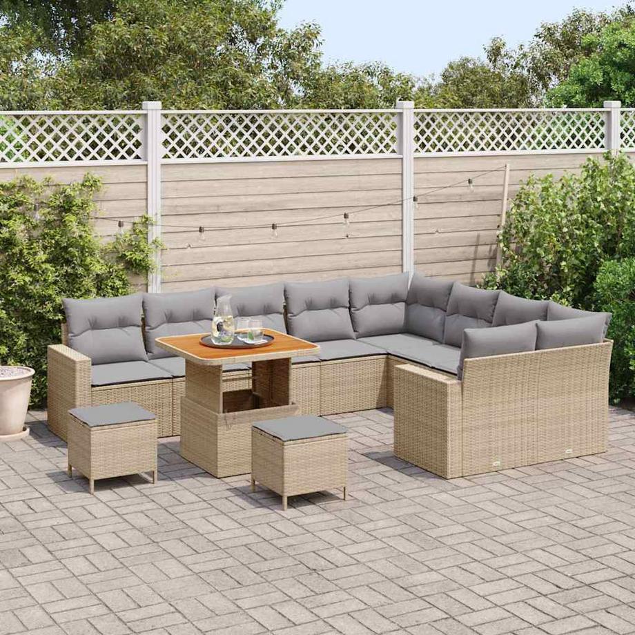 VidaXL Garten sofa massivholz akazie  