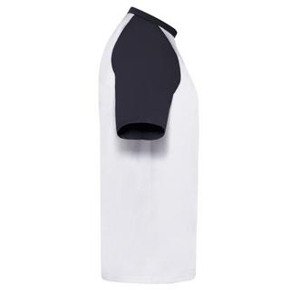 Fruit of the Loom Baseball T-Shirt mit Kontrastärmeln  