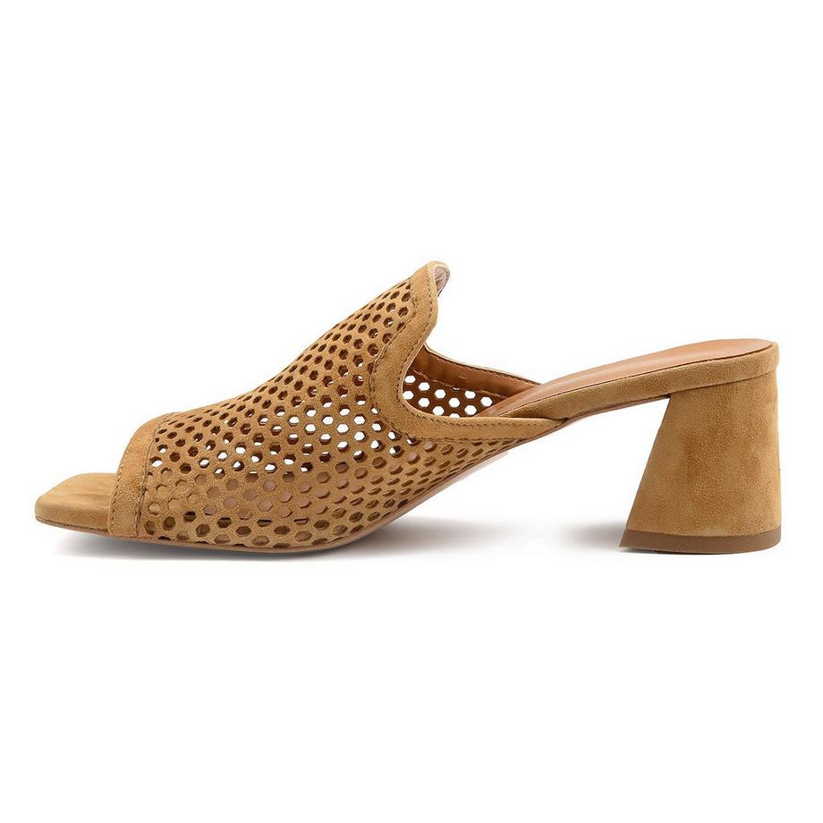 Konstantin Starke Lugano Mules Perforate con Tacco Blocco  