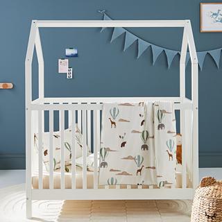 La Redoute Intérieurs Baby Kissenbezug Aubin mit 20% Recycling Baumwolle  