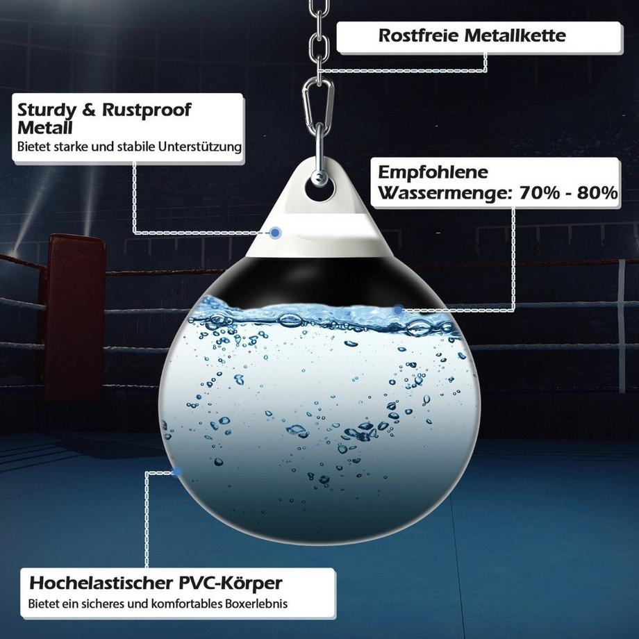 Northix  Sac de Frappe Rempli d'Eau 