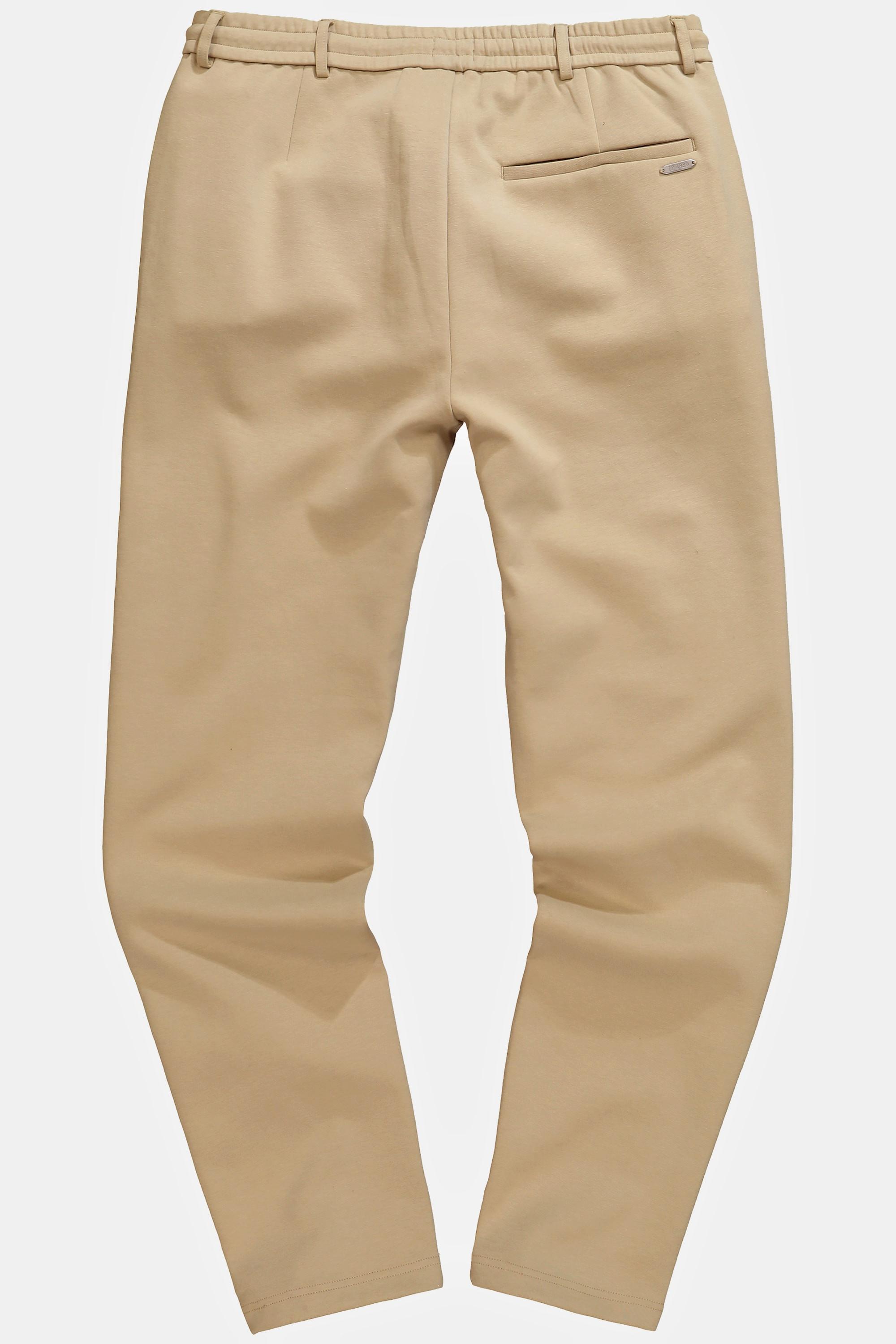 JP1880  Pantaloni chino in jersey da ufficio dalla collezione di capi coordinati NEW YORK con FLEXNAMIC® e cintura intera, fino alla tg. 8XL 