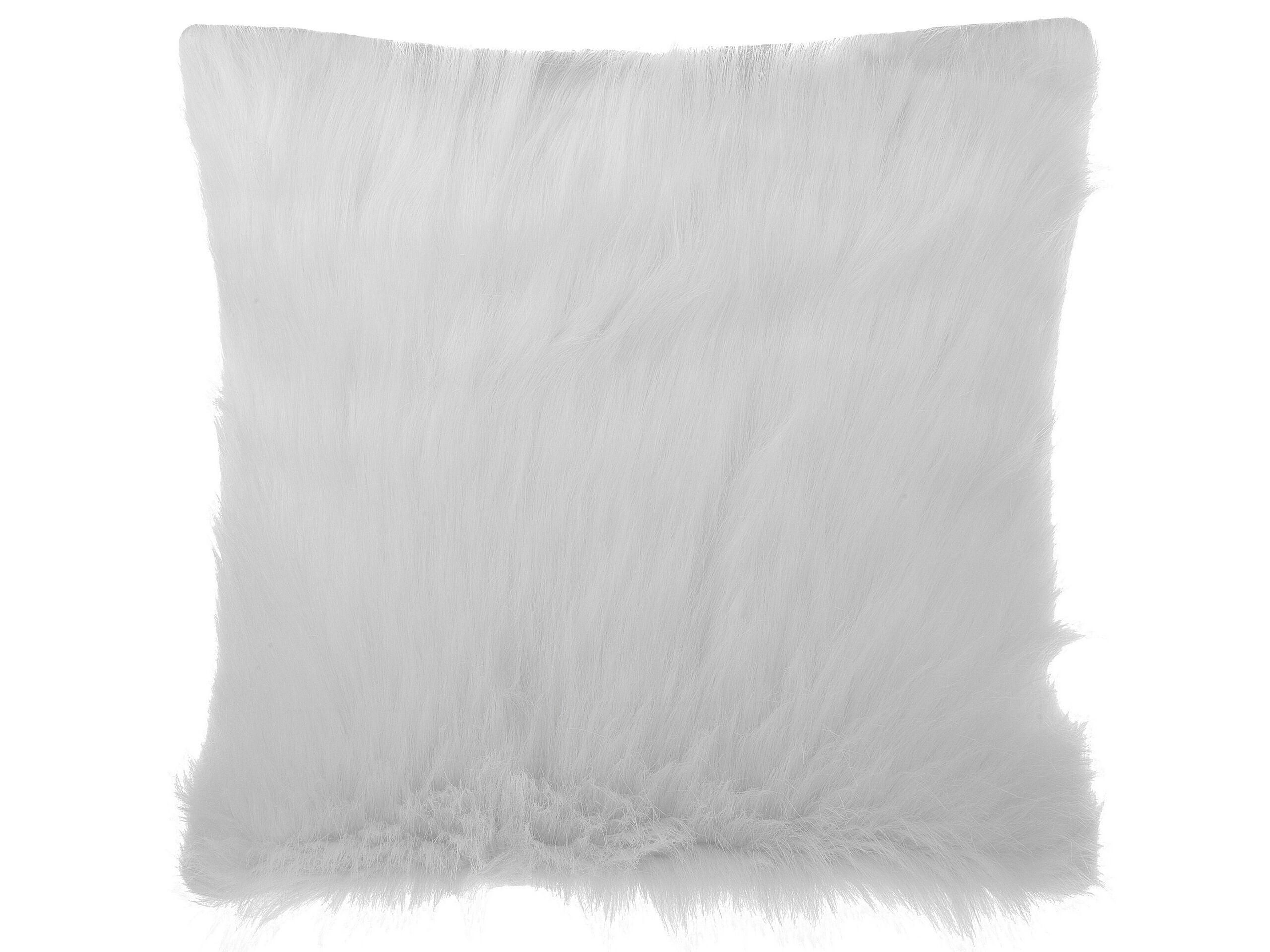 Beliani Dekokissen 2er Set aus Webpelz Modern DAISY  