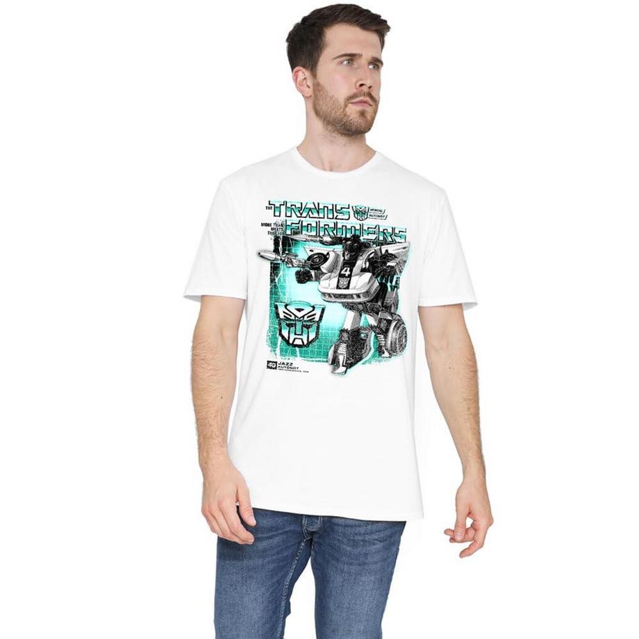 TRANSFORMERS Jazz Autobot Grafikdruck T-Shirt  