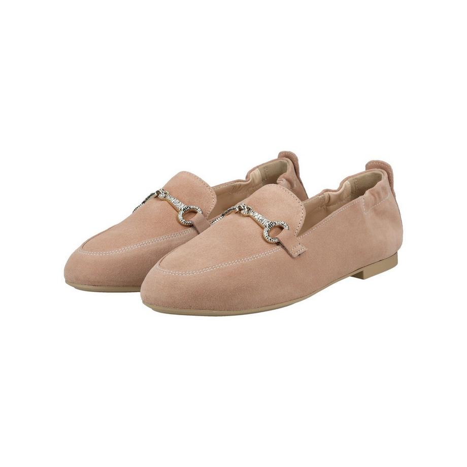 Nero Giardini Babouche en cuir velours avec détail métallique  