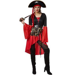Tectake  Frauenkostüm Piratenkönigin 