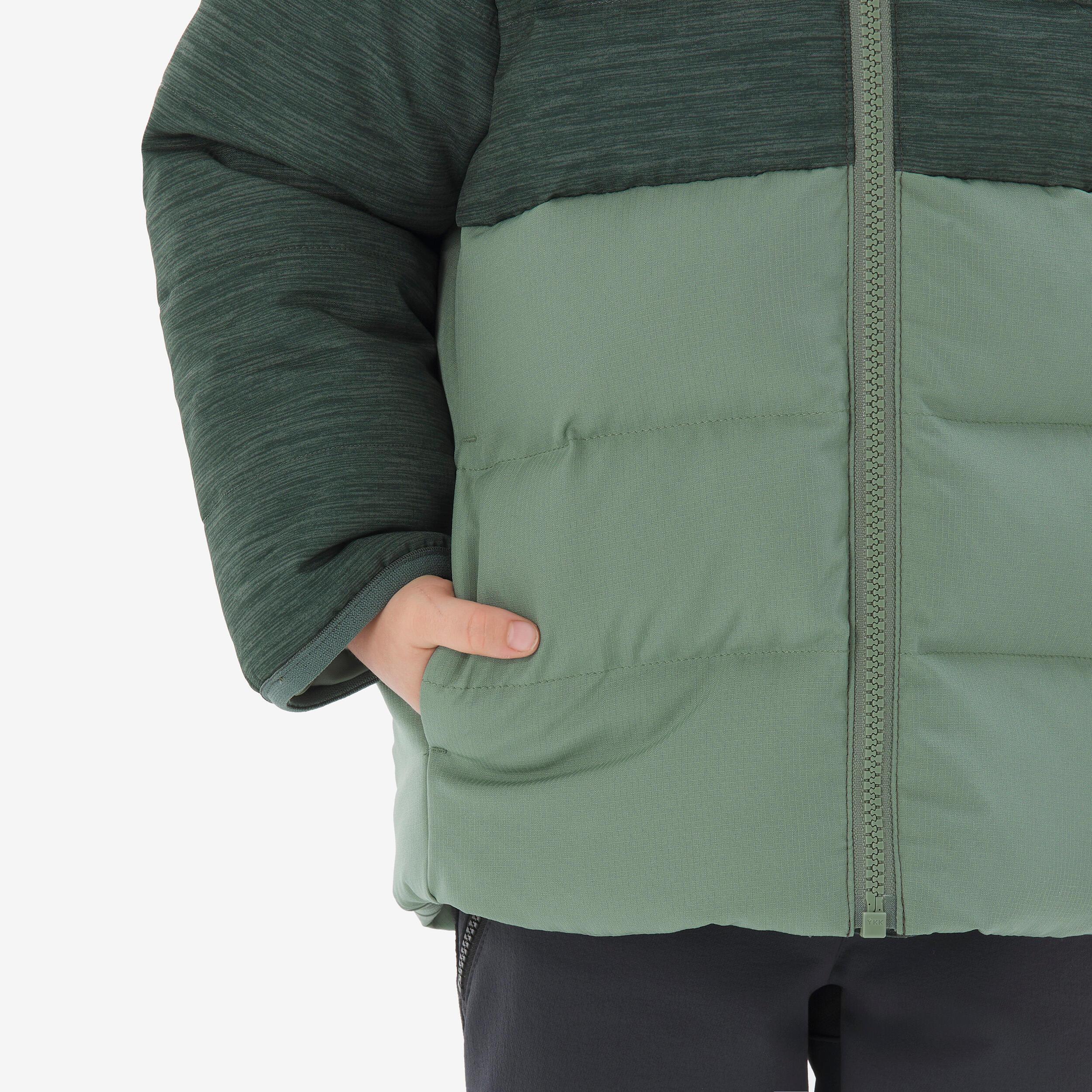 QUECHUA Wattierte Jacke Kinder warm Bergwandern  