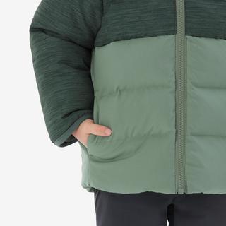 QUECHUA Wattierte Jacke Kinder warm Bergwandern  