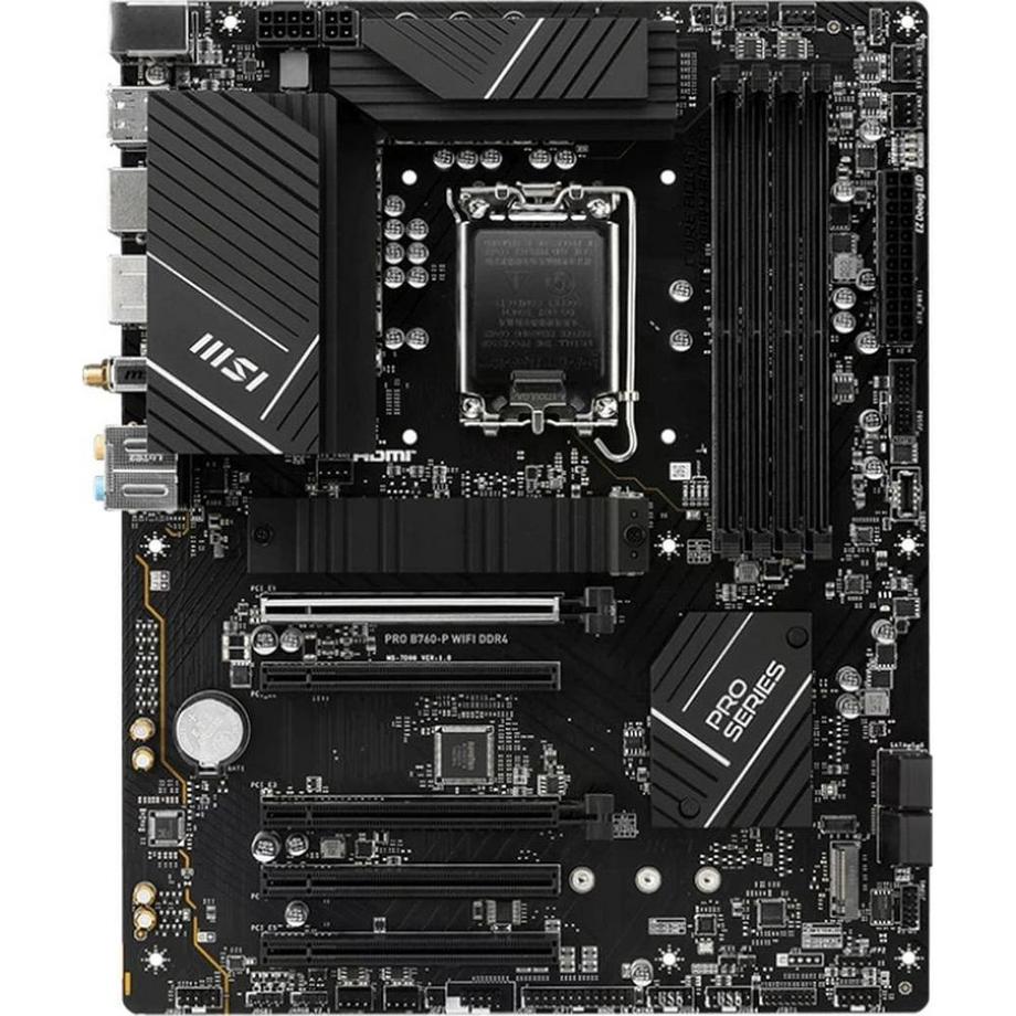 MSI  PRO B760-P WIFI DDR4 scheda madre LGA 1700 ATX 