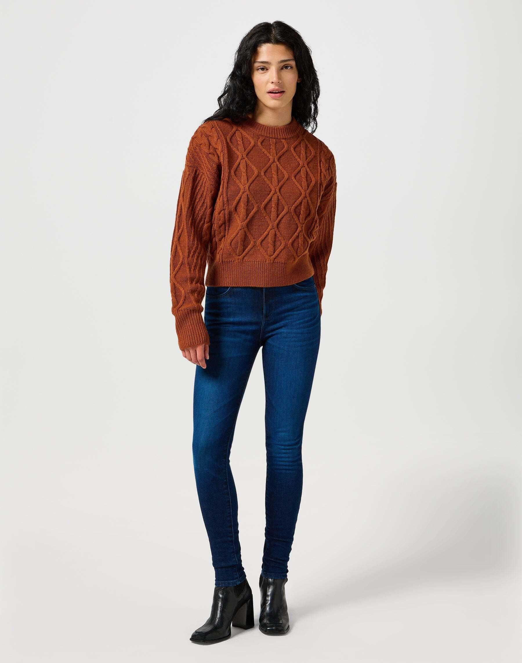 Wrangler  Pullover Cable Knit Sweater 