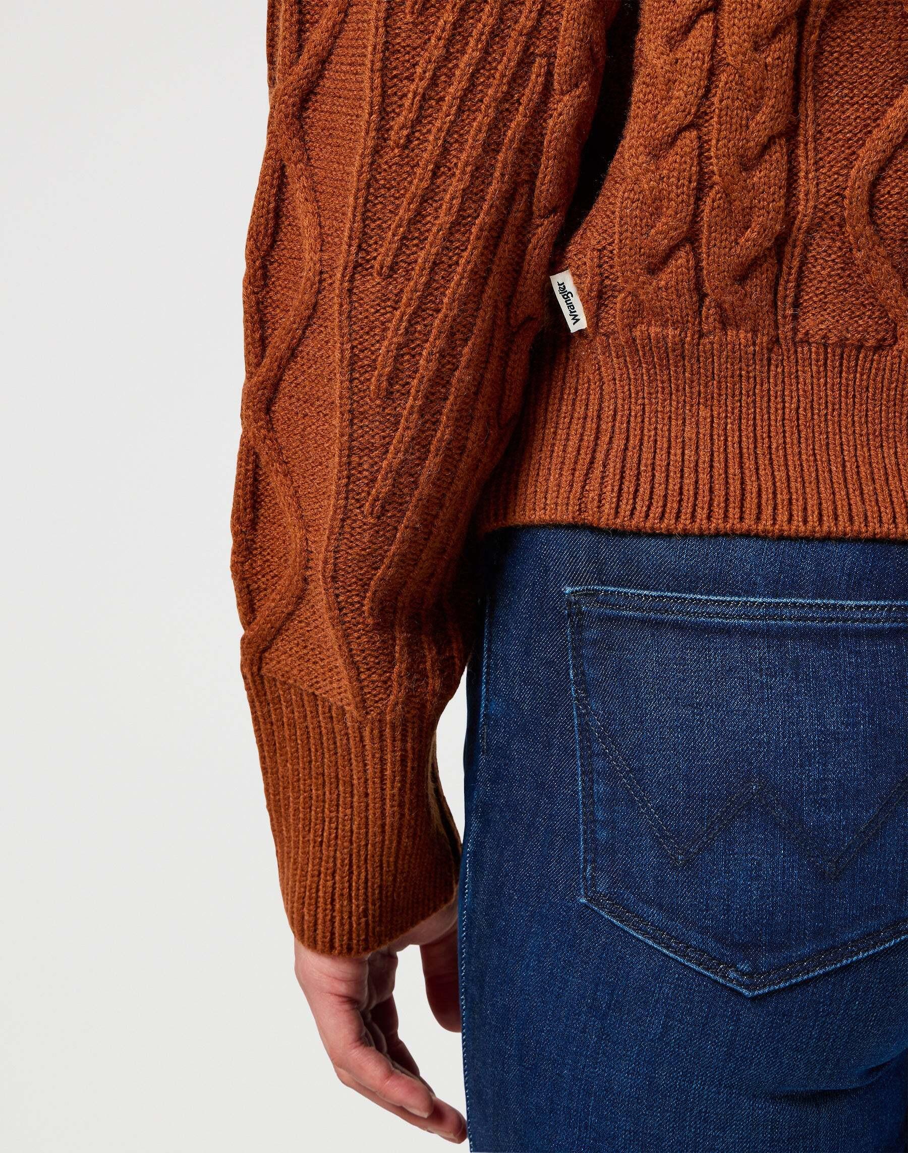 Wrangler  Pullover Cable Knit Sweater 