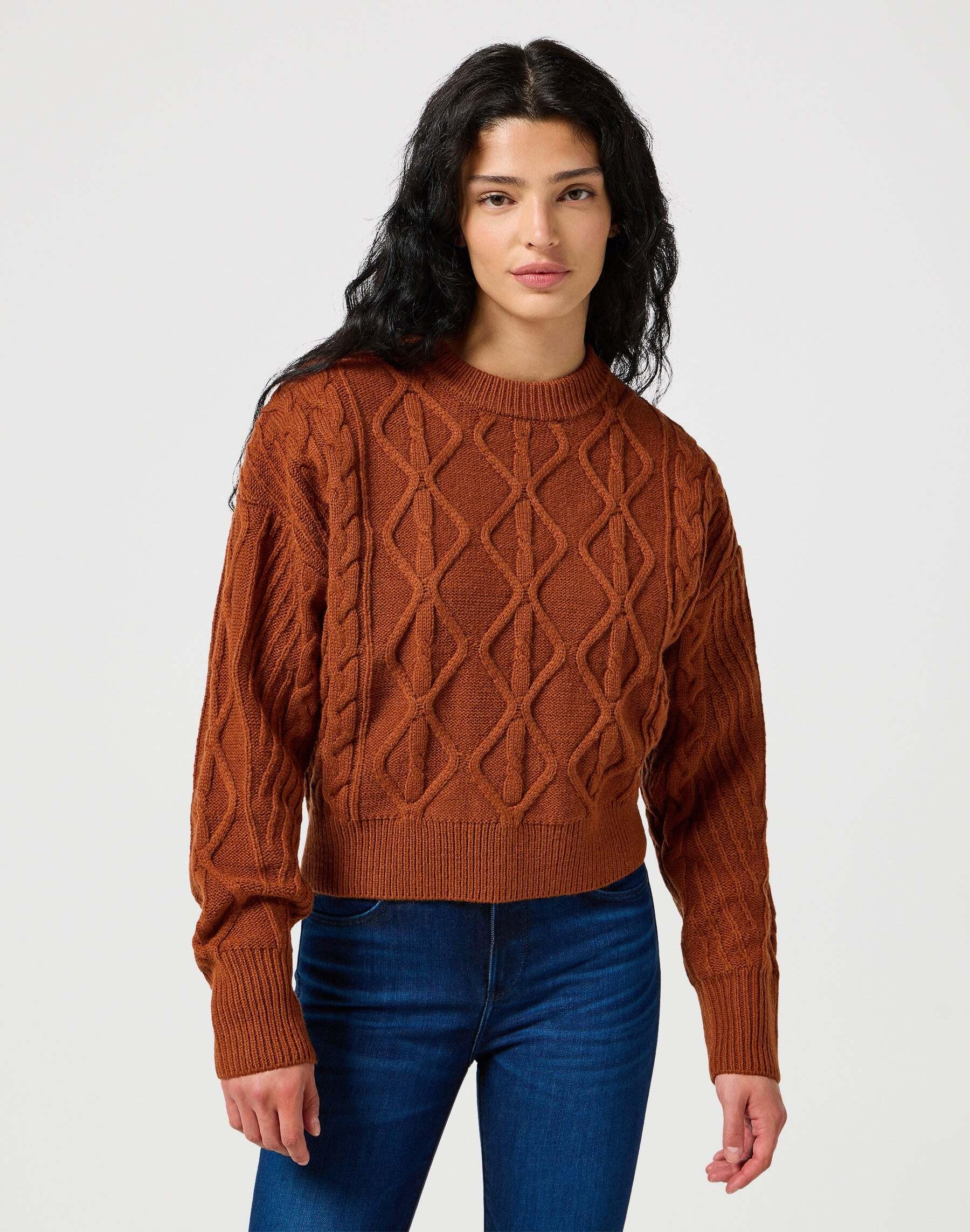 Wrangler  Pullover Cable Knit Sweater 