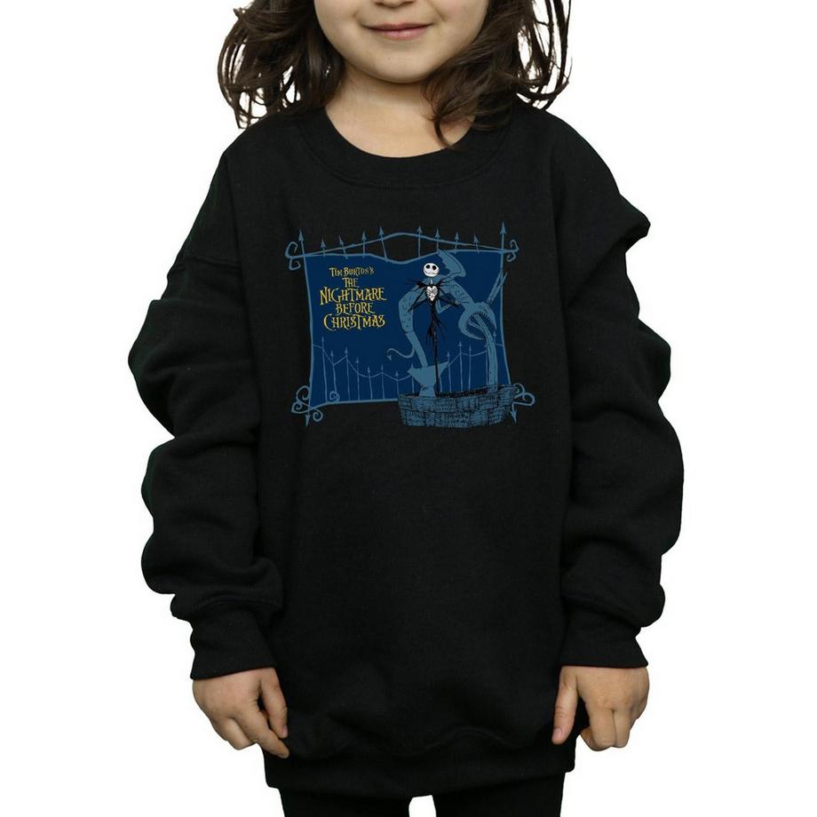 Disney  Nightmare Before Christmas Jack And The Well Sweatshirt 