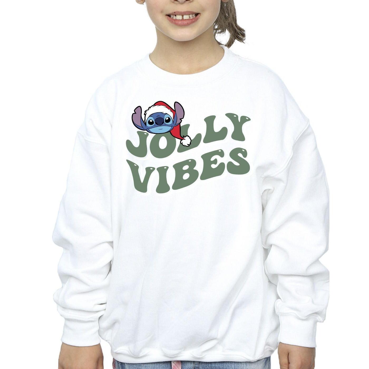 Disney  Lilo & Stitch Jolly Chilling Vibes Sweatshirt 