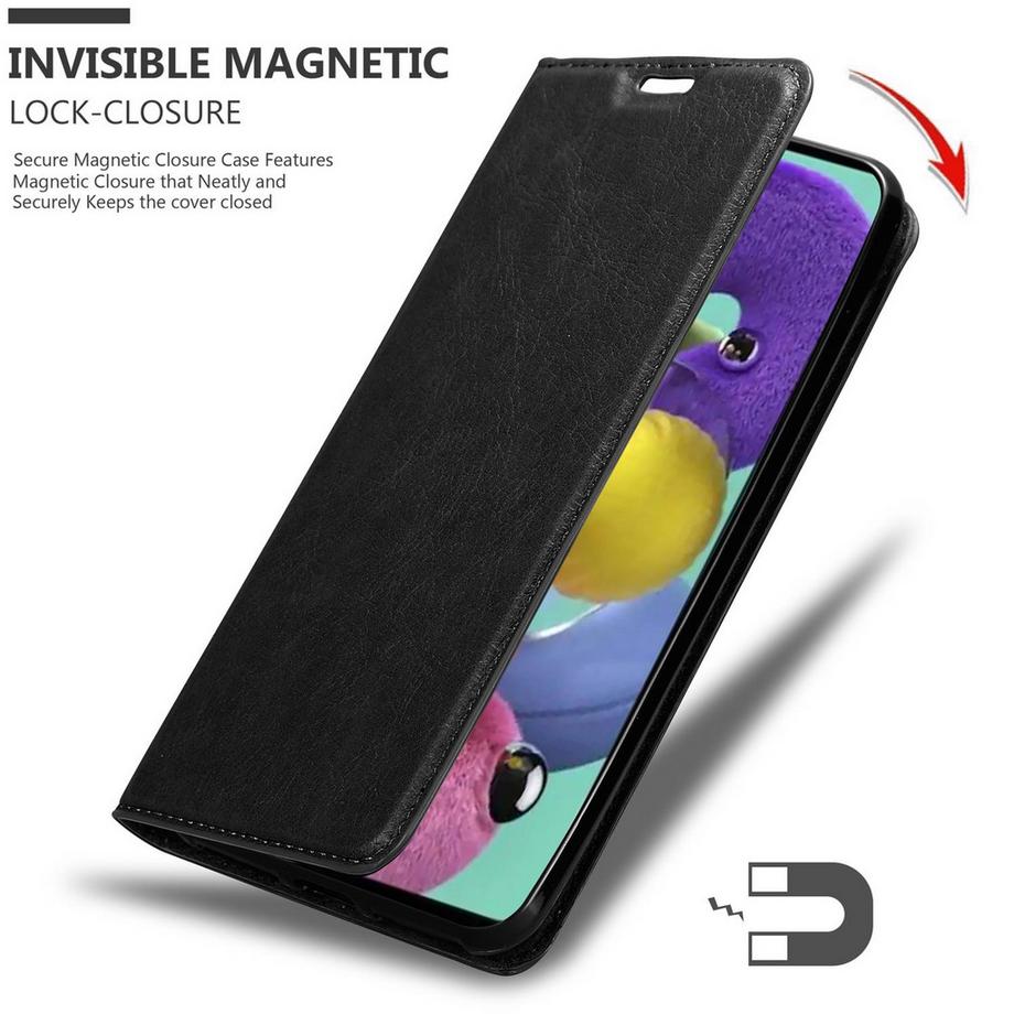 Cadorabo  Housse compatible avec Samsung Galaxy A52 (4G / 5G) / A52s - Coque de protection avec fermeture magnétique, fonction de support et compartiment pour carte 