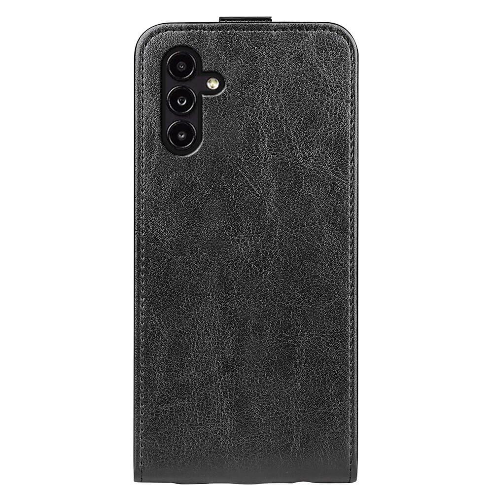 Cover-Discount  Galaxy A14 - Klassisches Flip Case Vertikal Schwarz 