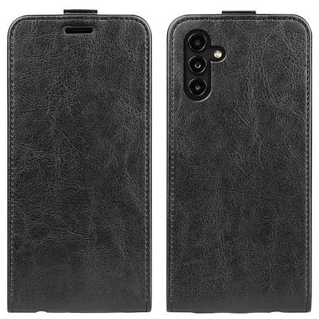 Cover-Discount  Galaxy A14 - Klassisches Flip Case Vertikal Schwarz 