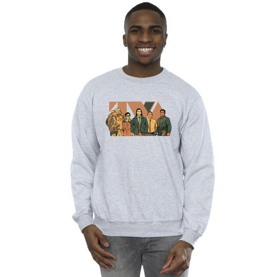 MARVEL TVA Imprimé Regular Fit Sweatshirt  