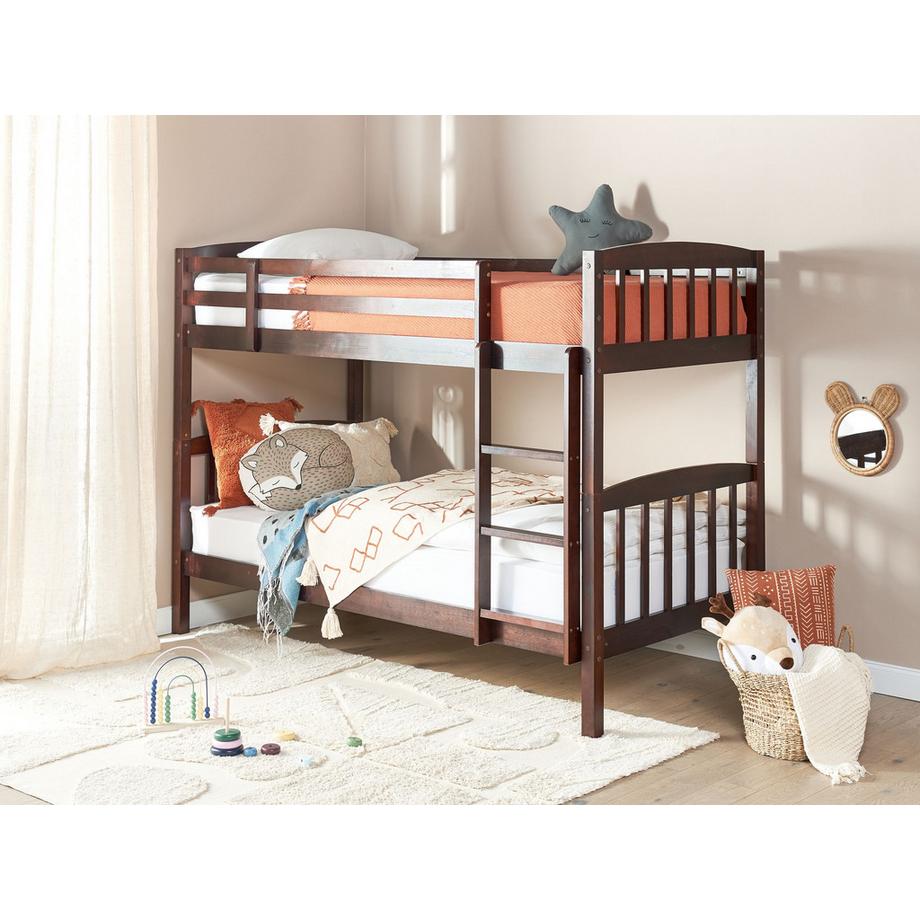 Beliani Letto a castello en Legno di pino Scandinavo REVIN  