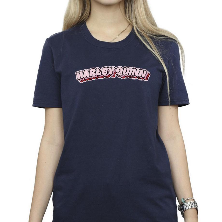 DC COMICS Harley Quinn Logo T-Shirt  