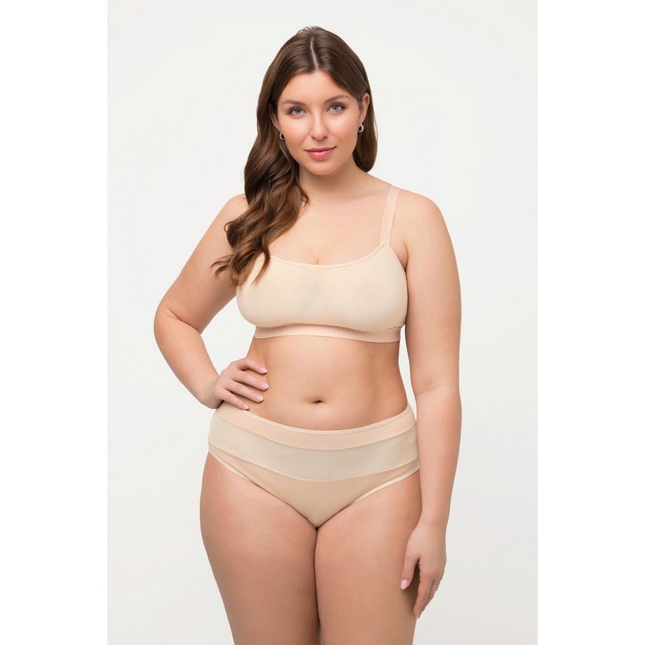 Ulla Popken Bustier Bande Sous Poitrine Mesh  