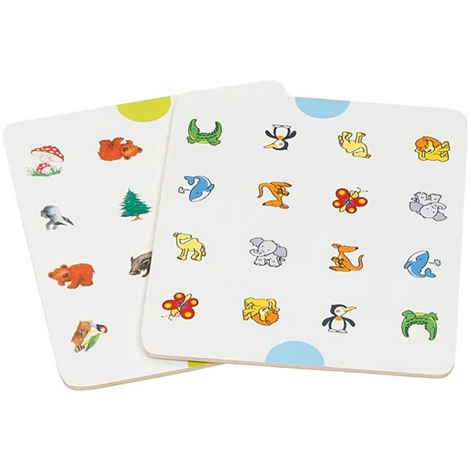 goki  Spiele Memospiel Tiere & Symbole 