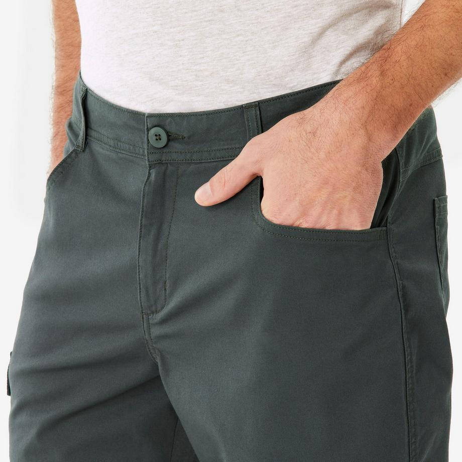 QUECHUA  Pantalon de randonnée homme NH100 - coton 