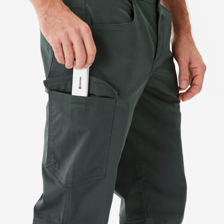 QUECHUA  Pantalon de randonnée homme NH100 - coton 