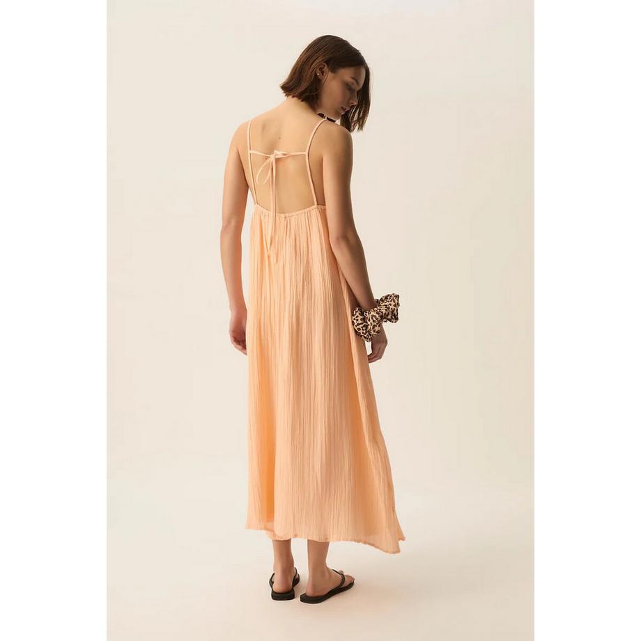 Des Petits Hauts SOPERA Robe Longue à Fines Bretelles  