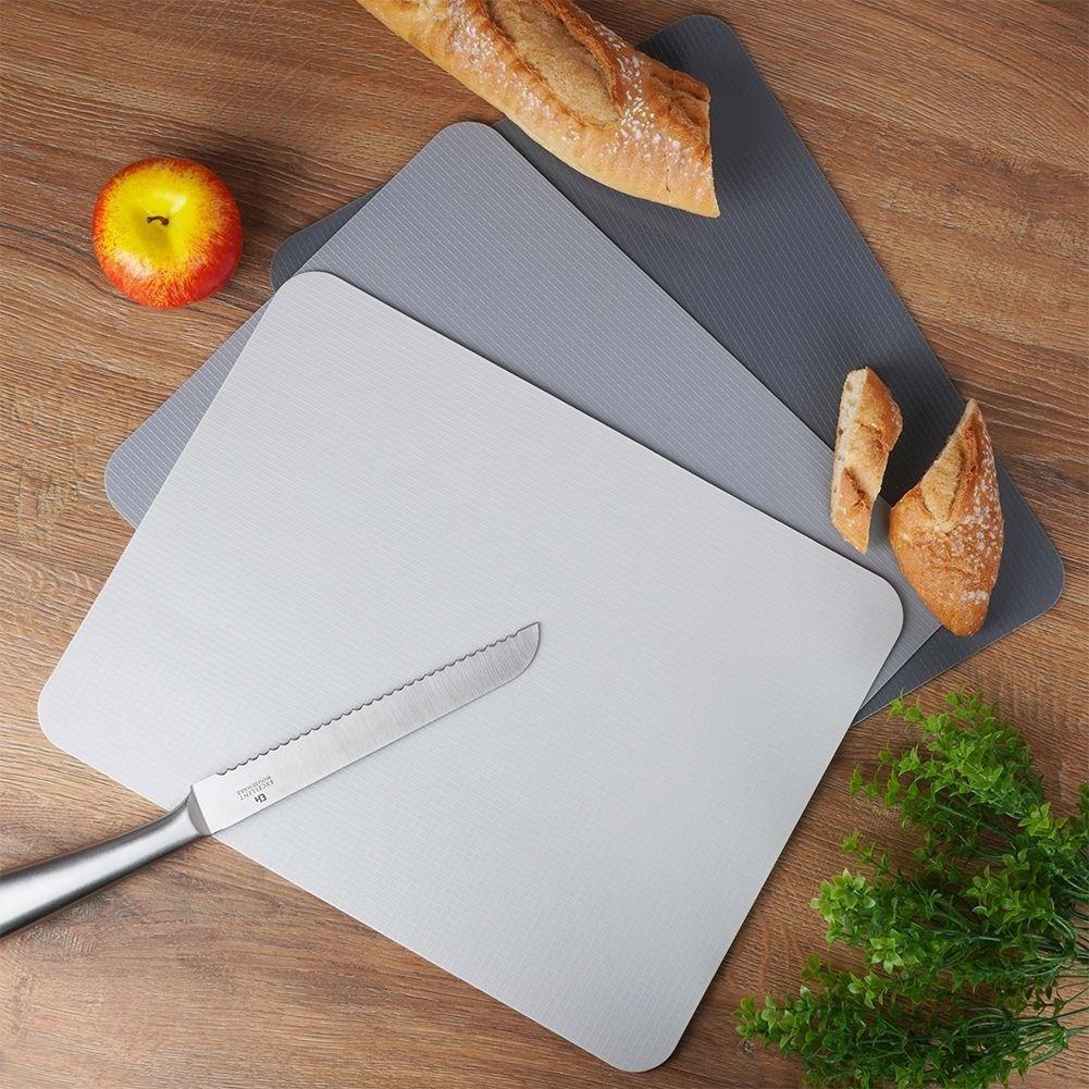 ALPINA Planches à découper flexibles par lot de trois pour une manipulation facile  